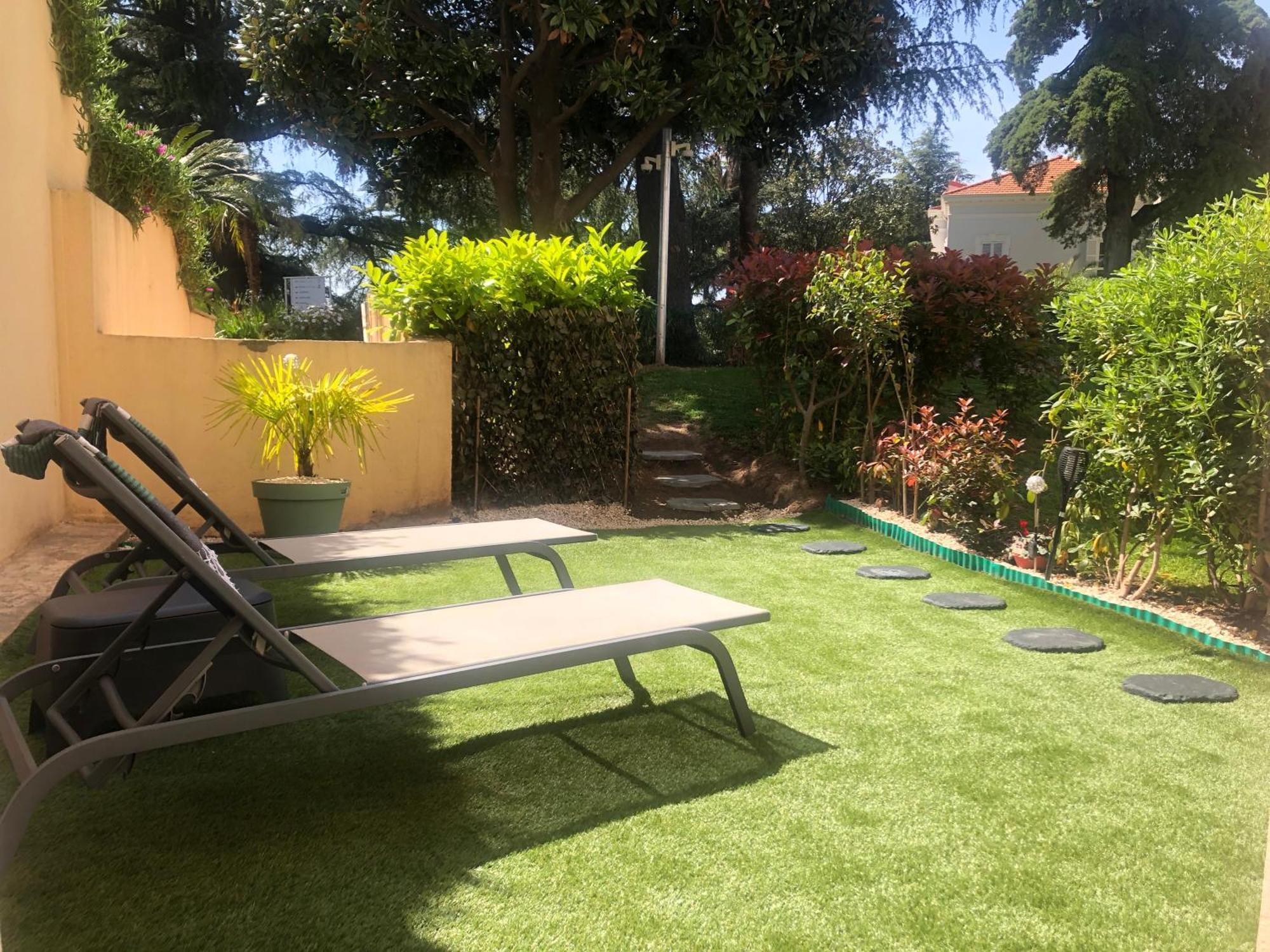 Beautiful Garden Apartment Cote D'Azur Cannes Dış mekan fotoğraf